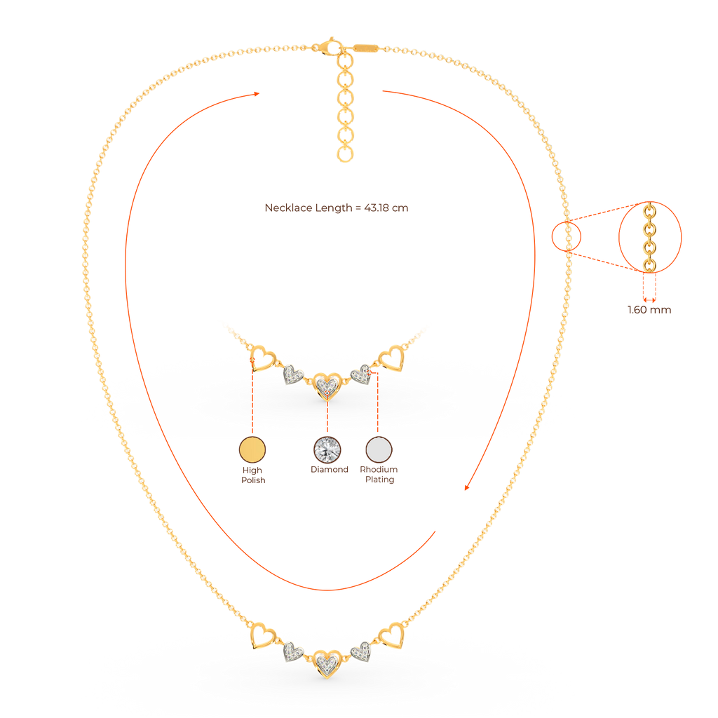 Love Note Diamond Necklaces
