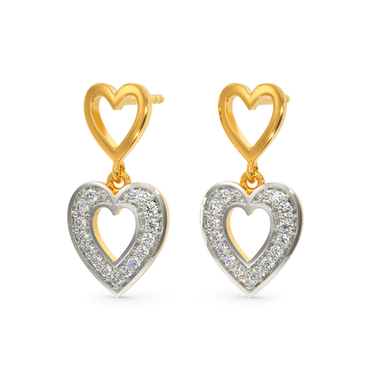 My Heart's Desire Diamond Earrings