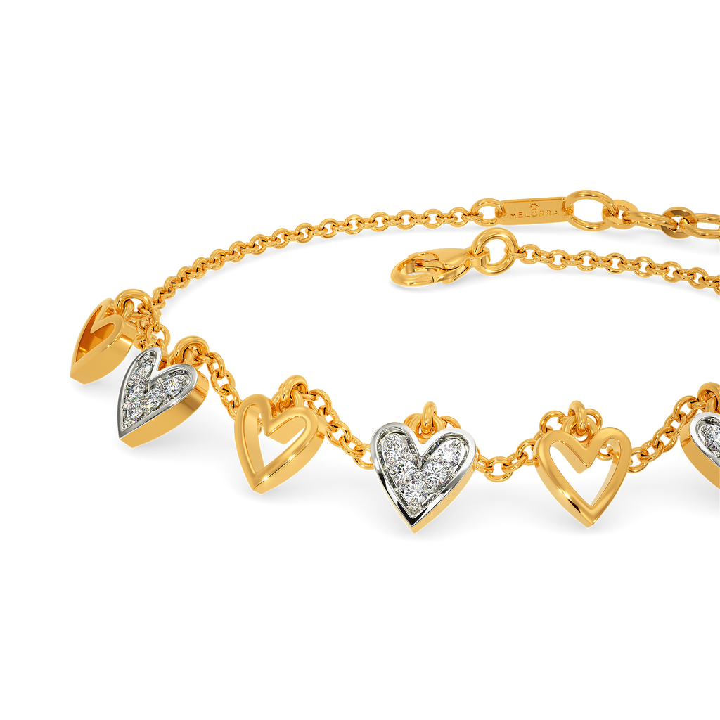 Speak Love Diamond Bracelets