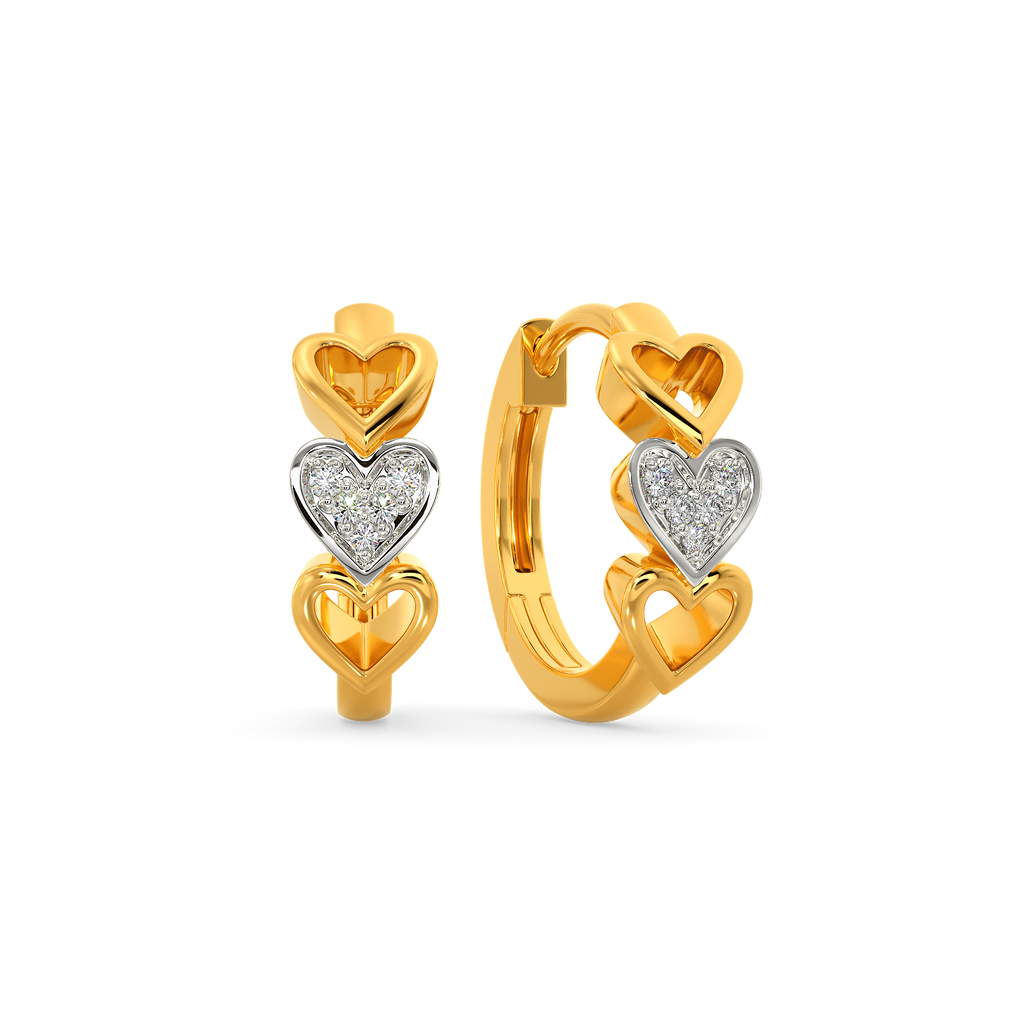 Speak Love Diamond Earrings