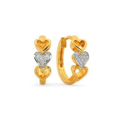 Speak Love Diamond Earrings
