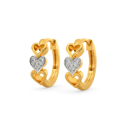Speak Love Diamond Earrings