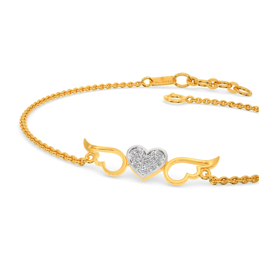 Cupid Wings Diamond Bracelets