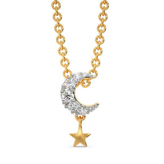 Quiet Evenings Diamond Pendants