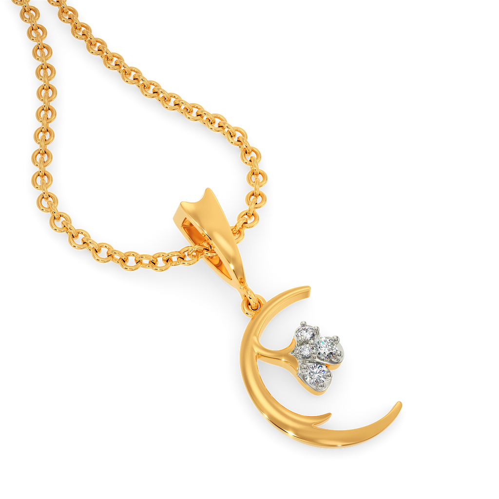 May Blossoms Diamond Pendants