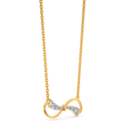 Bow Knot Diamond Necklaces