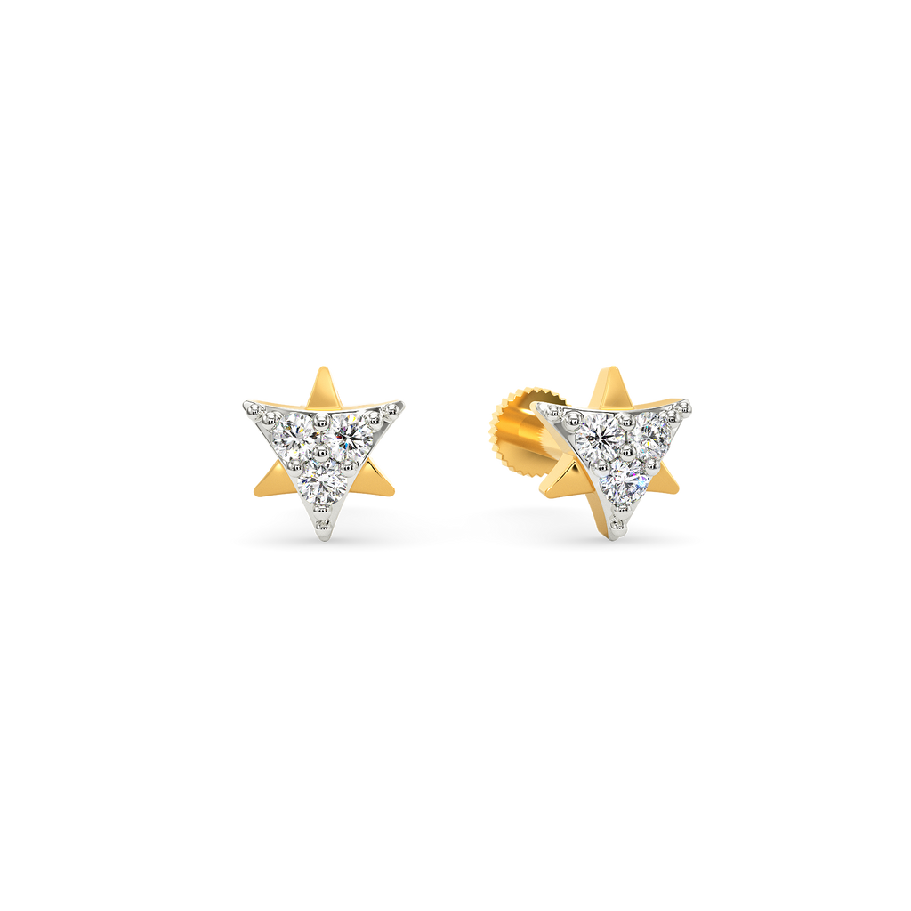 Like A Trillium Diamond Earrings