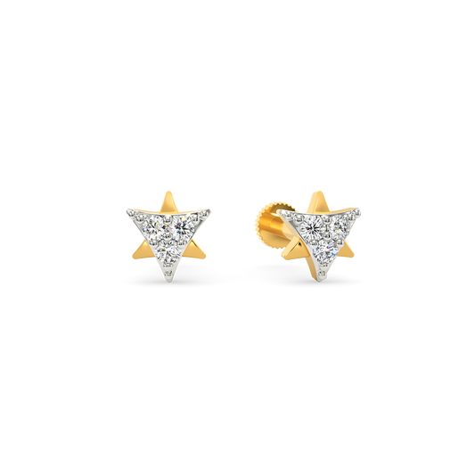 Like A Trillium Diamond Earrings