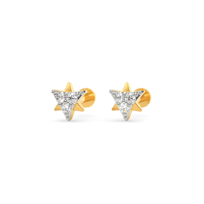 Like A Trillium Diamond Earrings