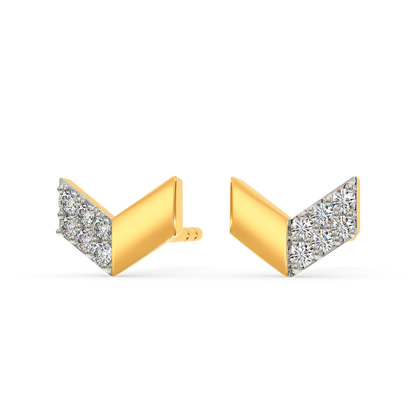 Dazzle Lines Diamond Earrings