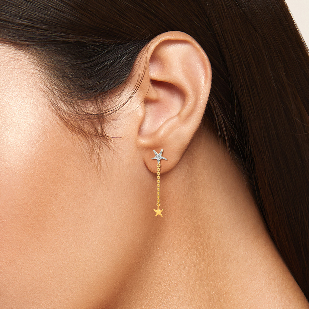 Sea You Soon Diamond Earrings