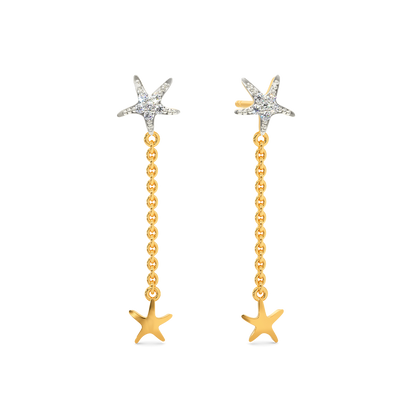 Sea You Soon Diamond Earrings