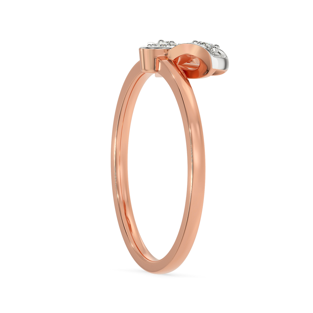 Just Bow It Diamond Rings