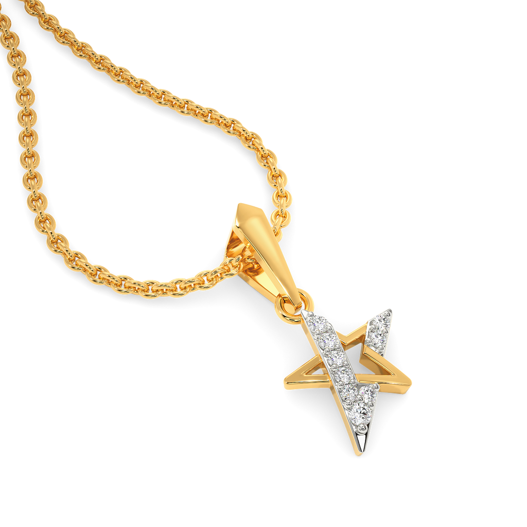 Star Pop Diamond Pendants