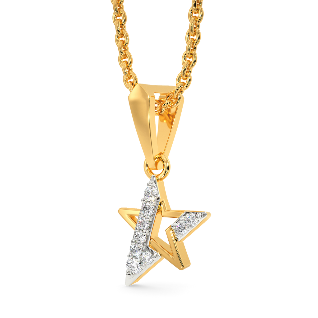 Star Pop Diamond Pendants