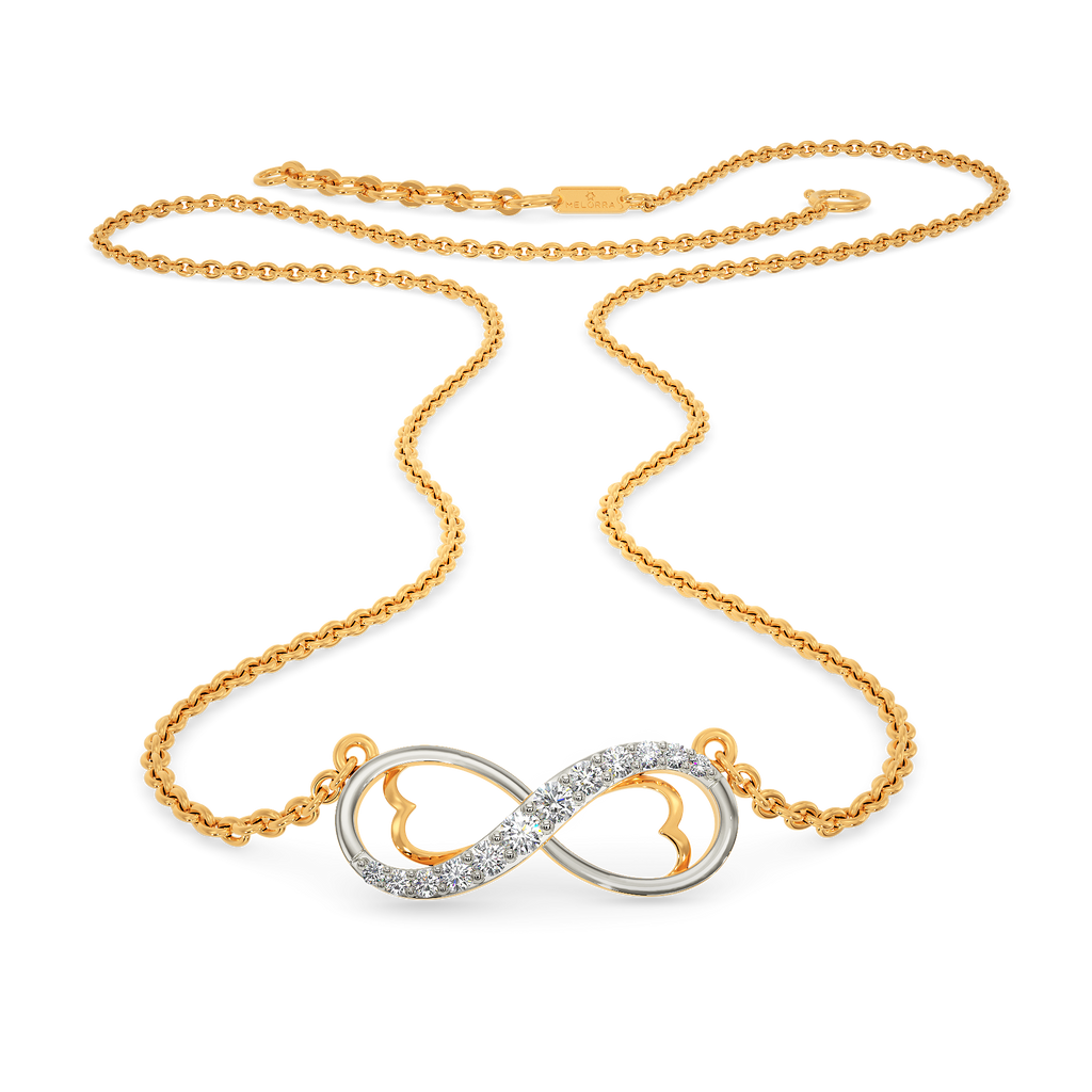Finding Our Infinity Diamond Necklaces