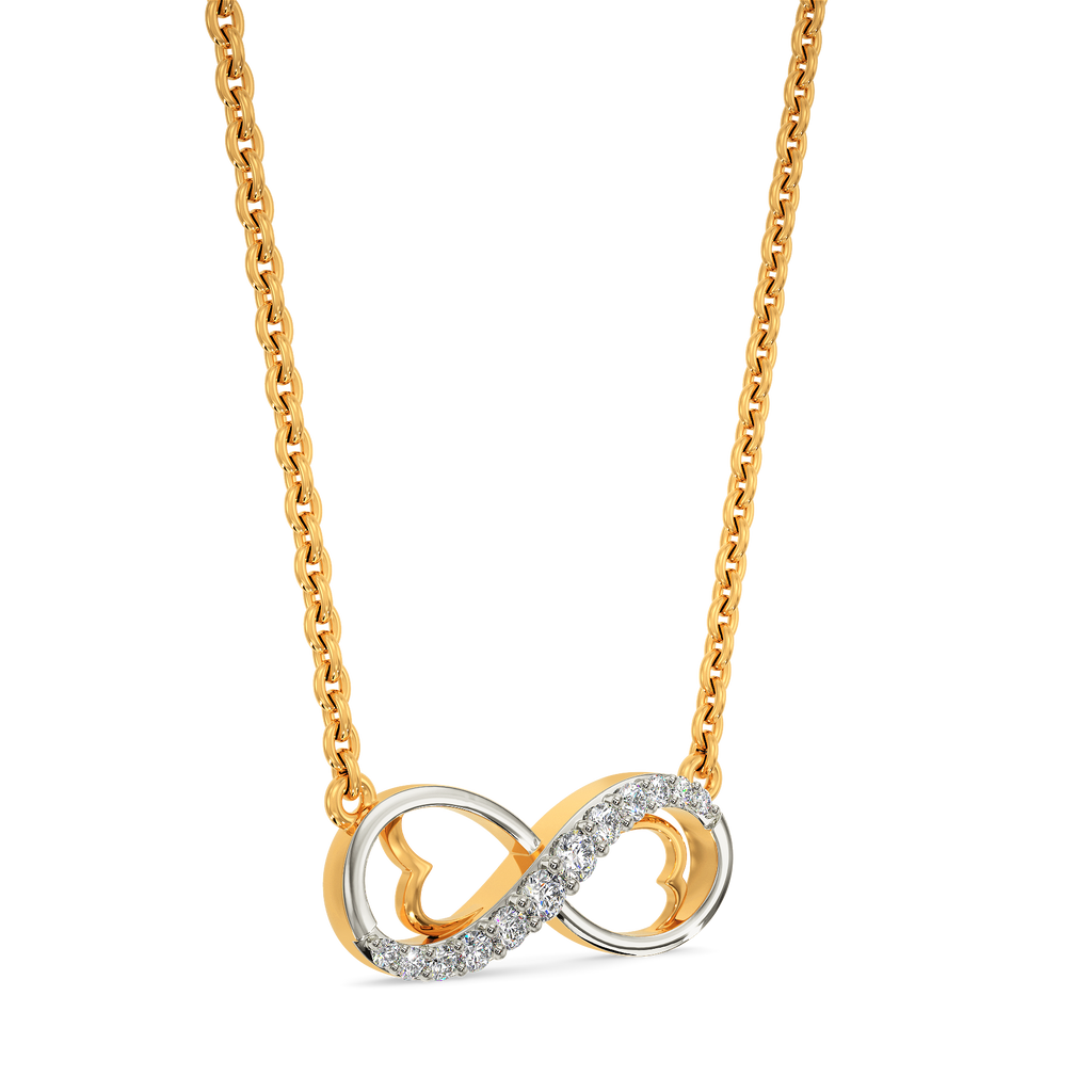 Finding Our Infinity Diamond Necklaces