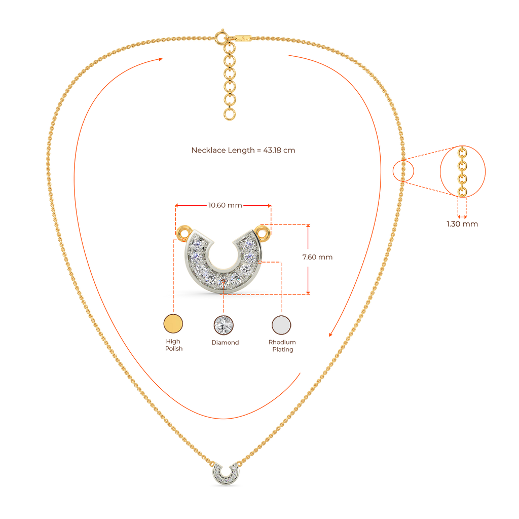 For U  Diamond Necklaces