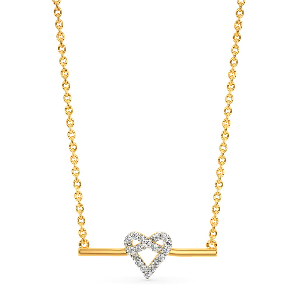 Your Heart Zone Diamond Necklaces