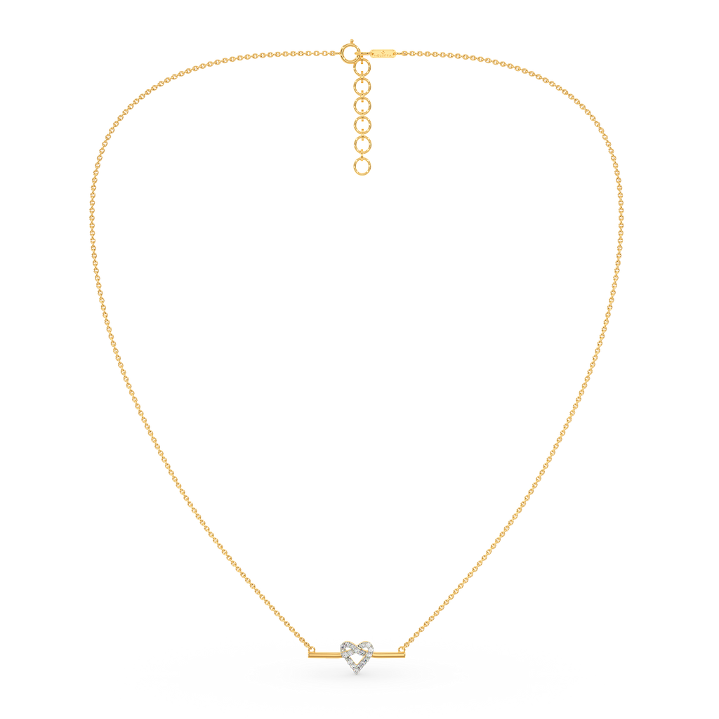 Your Heart Zone Diamond Necklaces