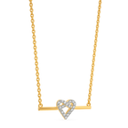 Your Heart Zone Diamond Necklaces