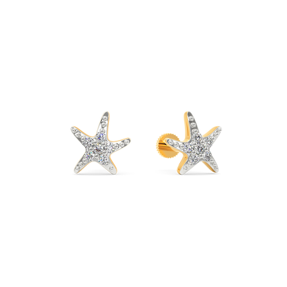 Starfish Zeal Diamond Earrings