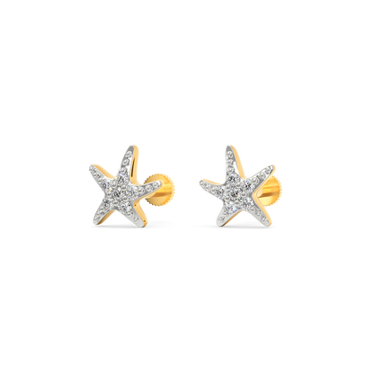Starfish Zeal Diamond Earrings