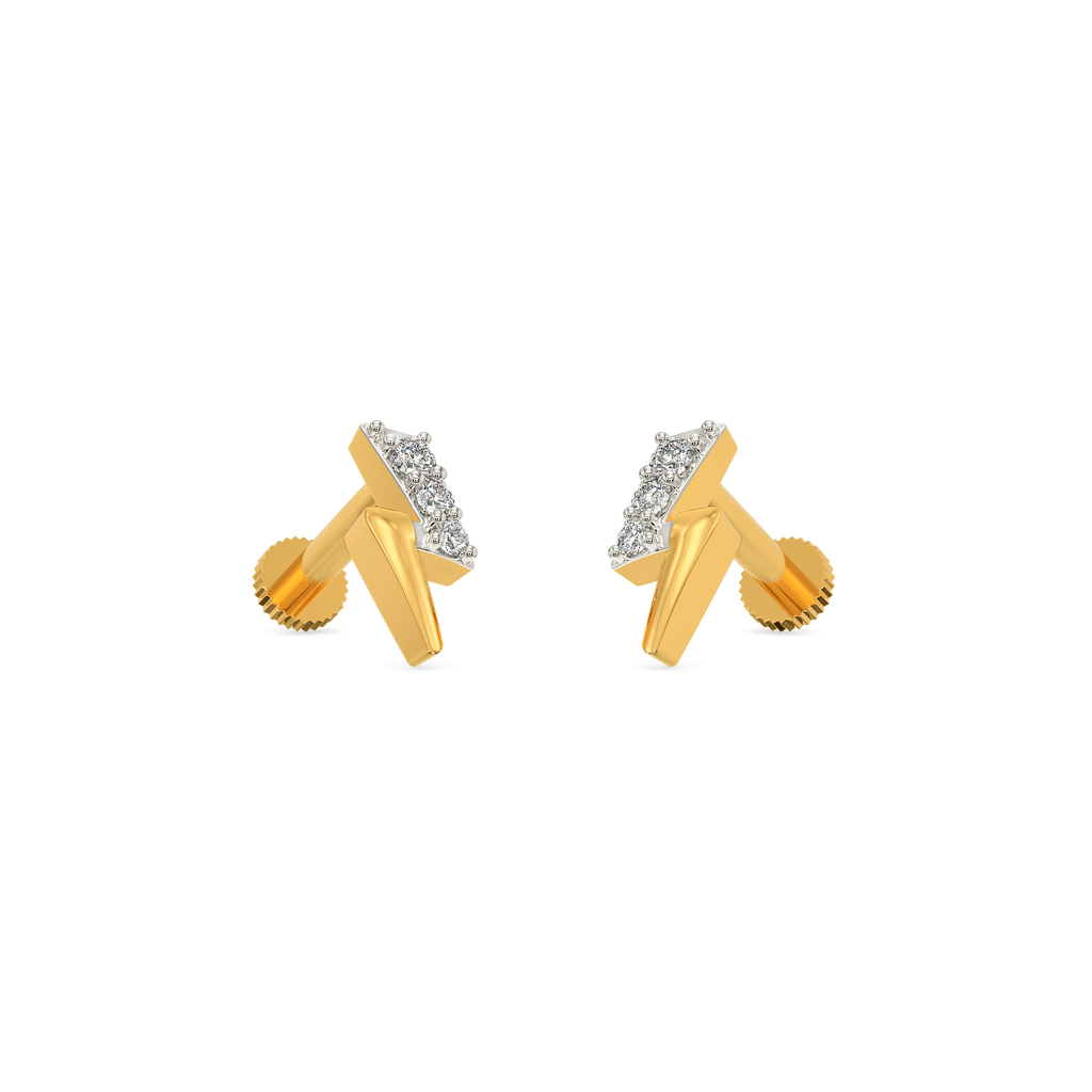 Flash Aura Diamond Earrings
