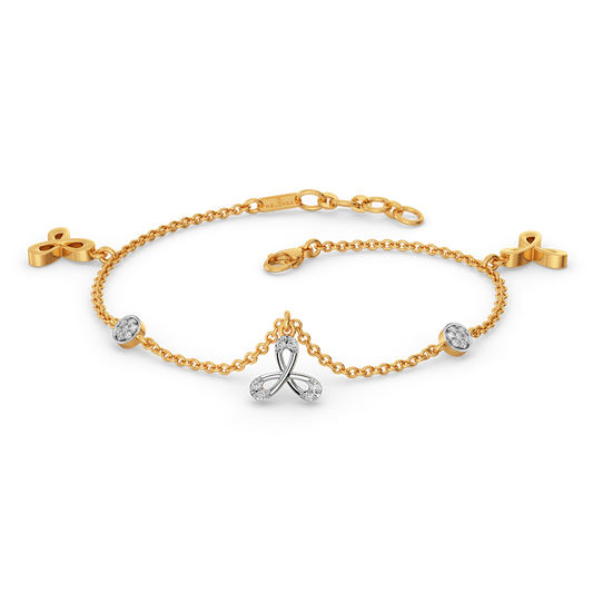 In a Abstract World Diamond Bracelets
