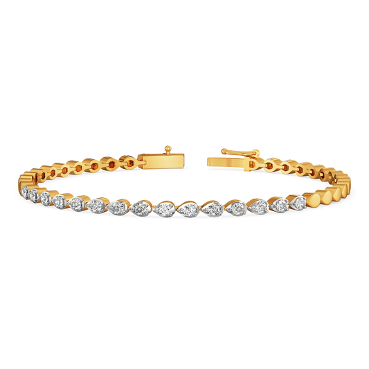 Shimmer Drop Diamond Bracelets