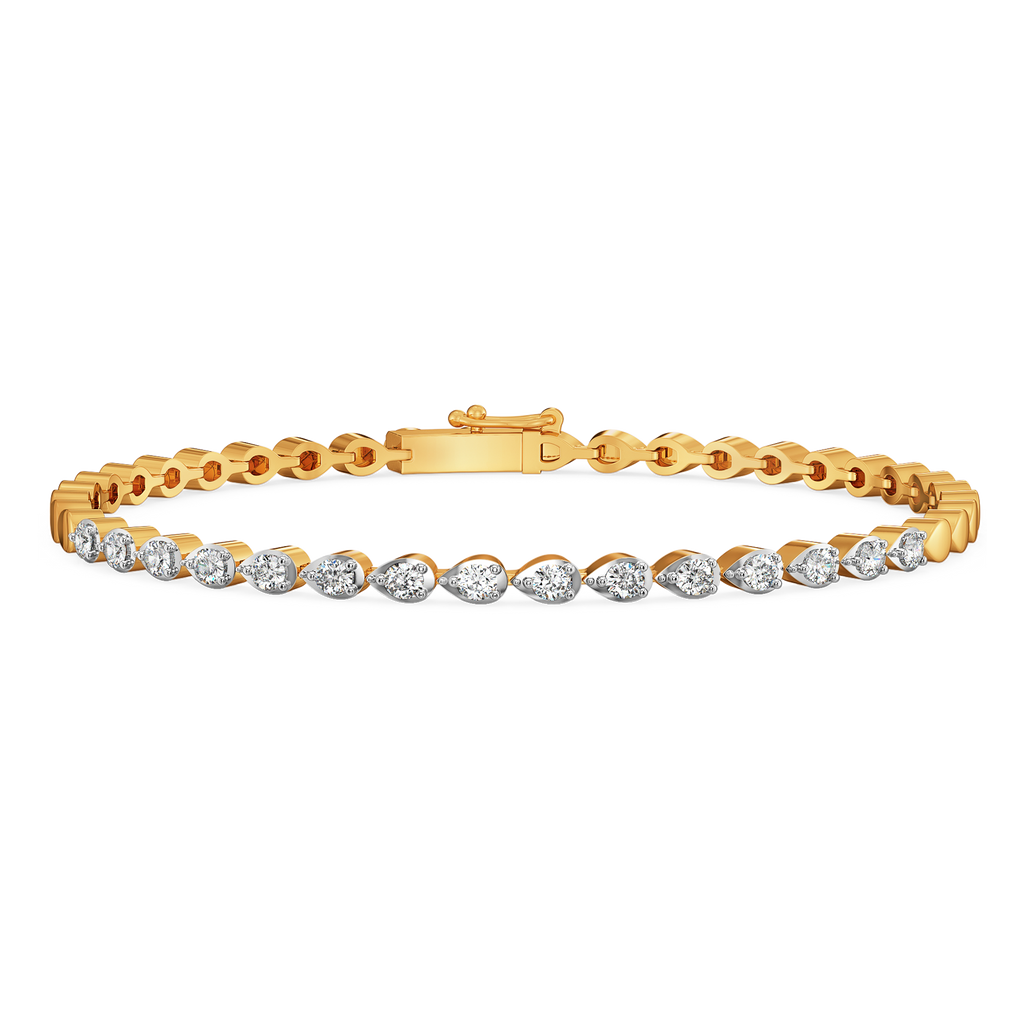 Shimmer Drop Diamond Bracelets