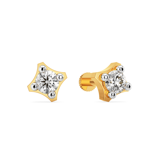 Starlit Bloom Diamond Earrings