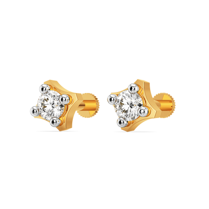 Starlit Bloom Diamond Earrings