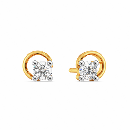 Style Up Diamond Earrings