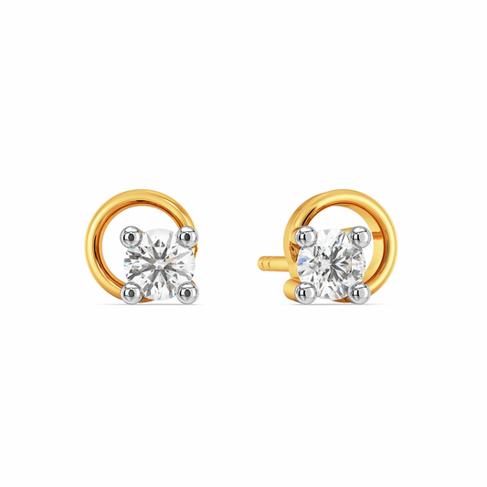 Style Up Diamond Earrings