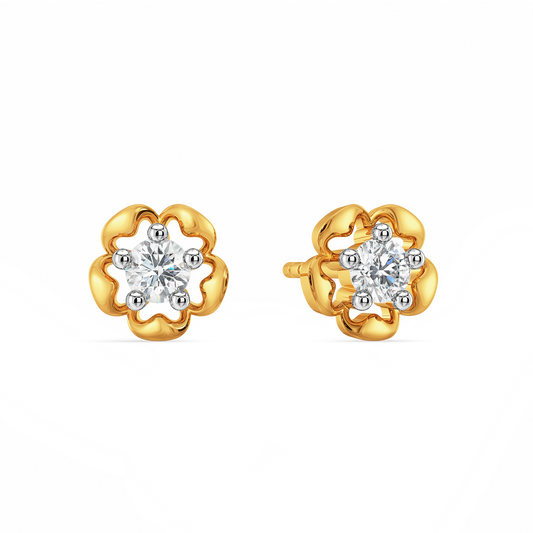 Glowing Diamond Earrings