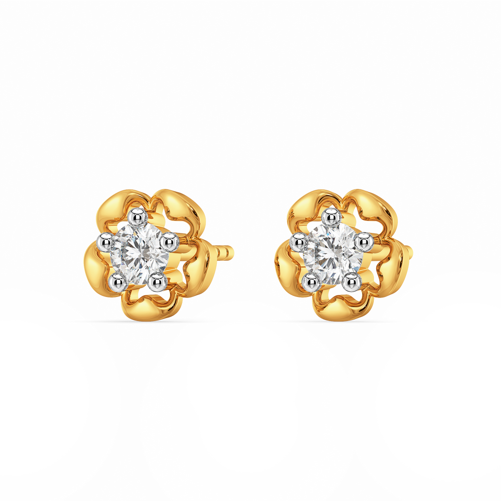 Glowing Diamond Earrings