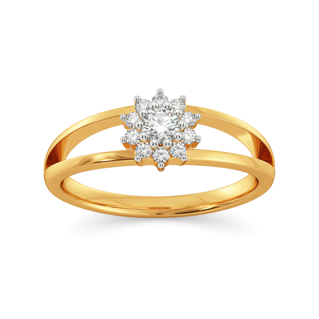 Petal Glow Diamond Rings