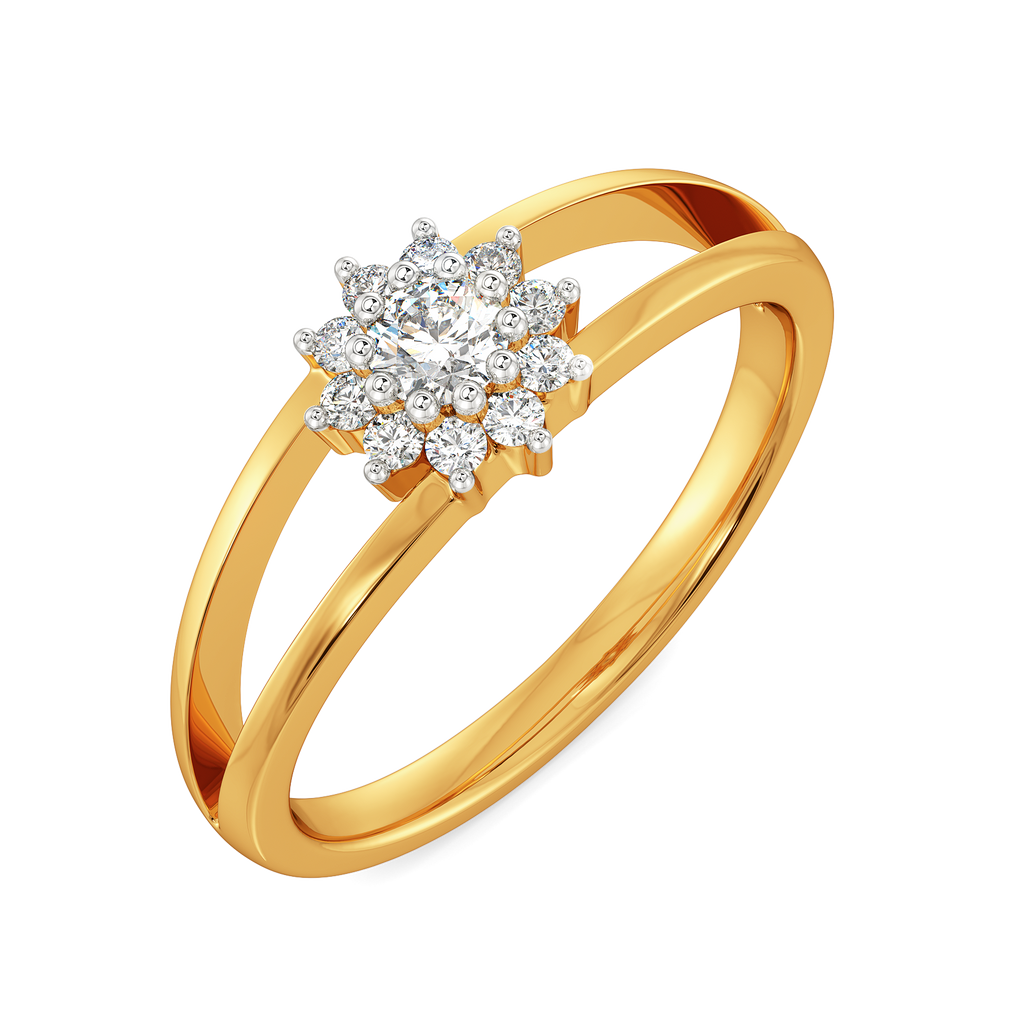 Petal Glow Diamond Rings