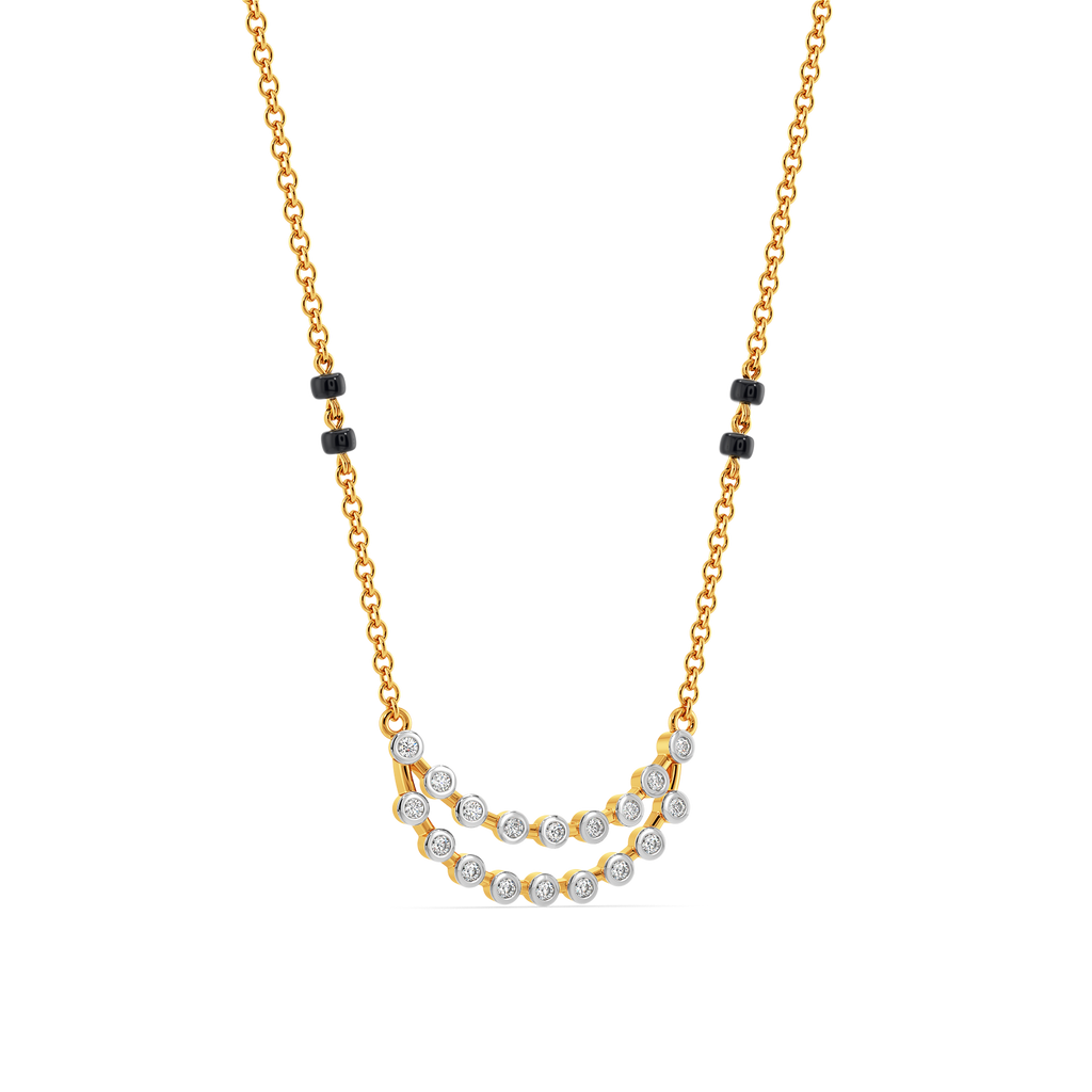 Sacred Love Knot Diamond Necklaces