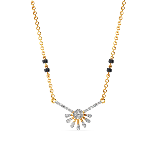 Golden Harmony Diamond Necklaces