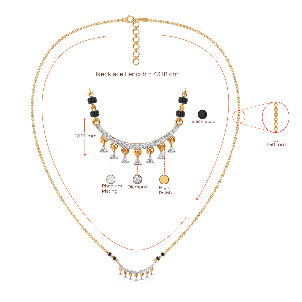Symbol of Togetherness Diamond Necklaces
