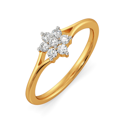 Shooting Star Diamond Rings