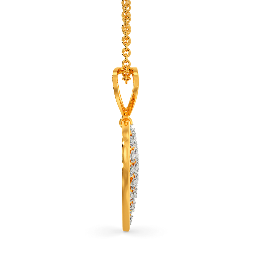 Laced in Love Diamond Pendants