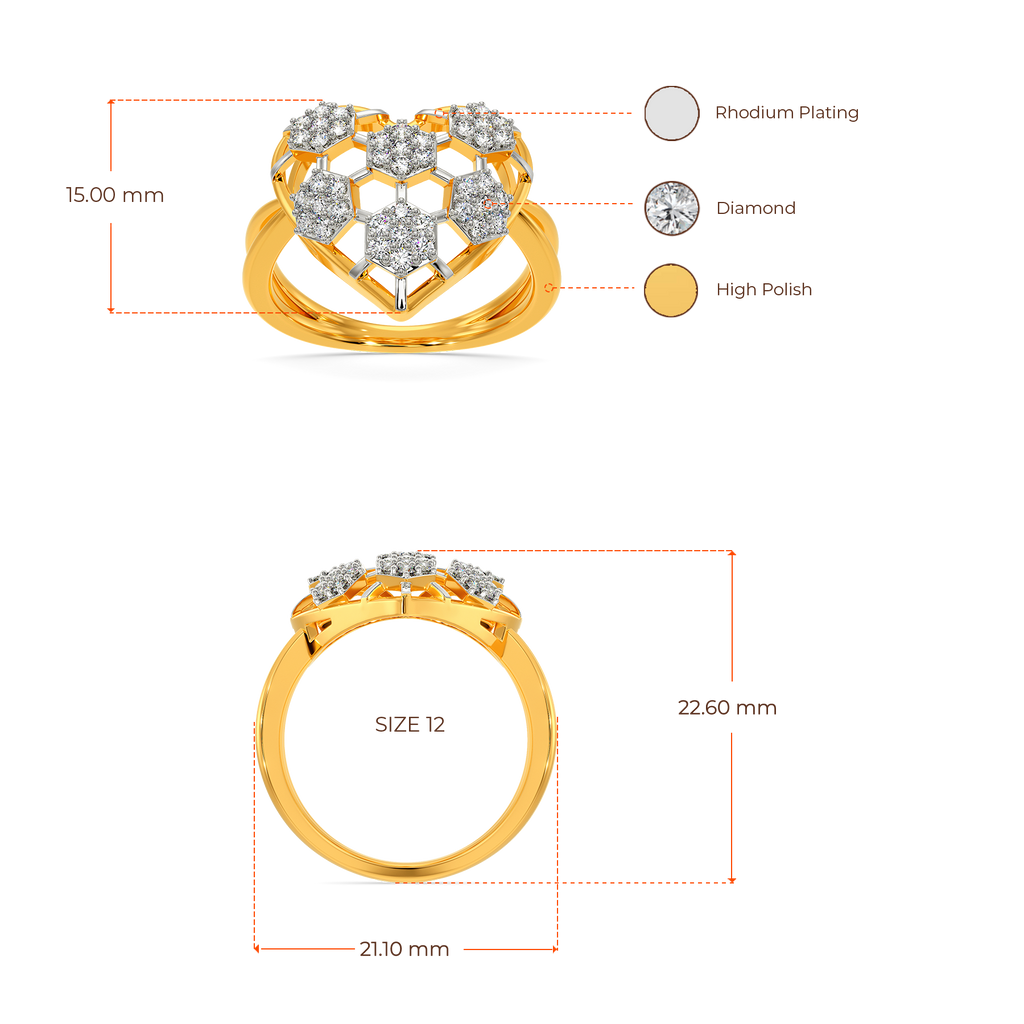 Lacey Love Story Diamond Rings