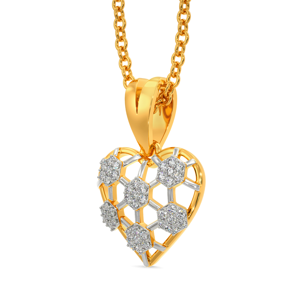 Lacey Love Story Diamond Pendants
