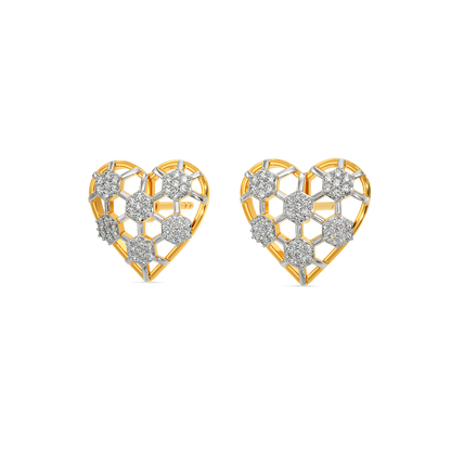 Lacey Love Story Diamond Earrings