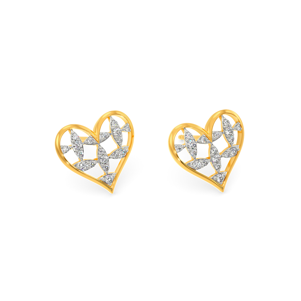 Love is Brewing  Diamond Earrings