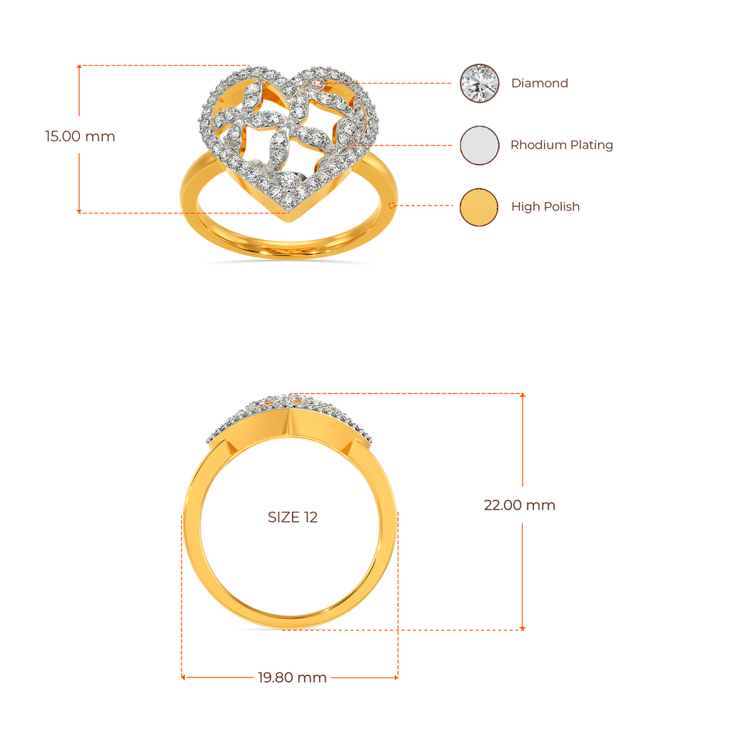 Lace Romance Diamond Rings