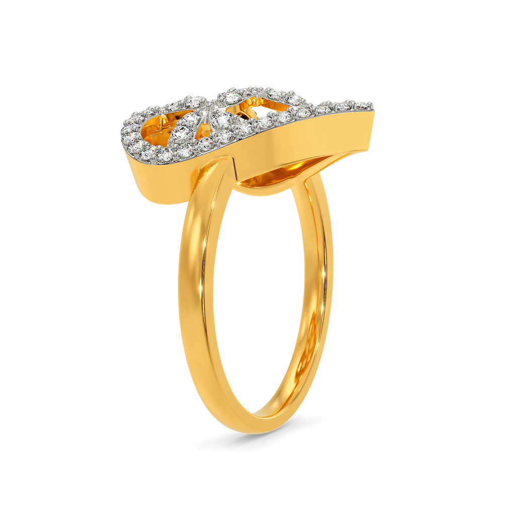 Lace Romance Diamond Rings